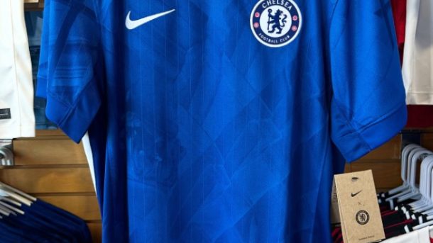 Enzo Fernández Chelsea shirt in blauw replica ontwerp klaar voor veilig wassen en onderhoud